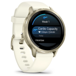 Garmin 010-03013-40 Venu 4 GPS 智慧腕錶 (41mm) (奶油白)
